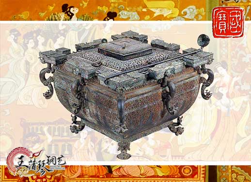 鑒缶，曾侯乙銅鑒缶，我國(guó)最早的“冰箱”